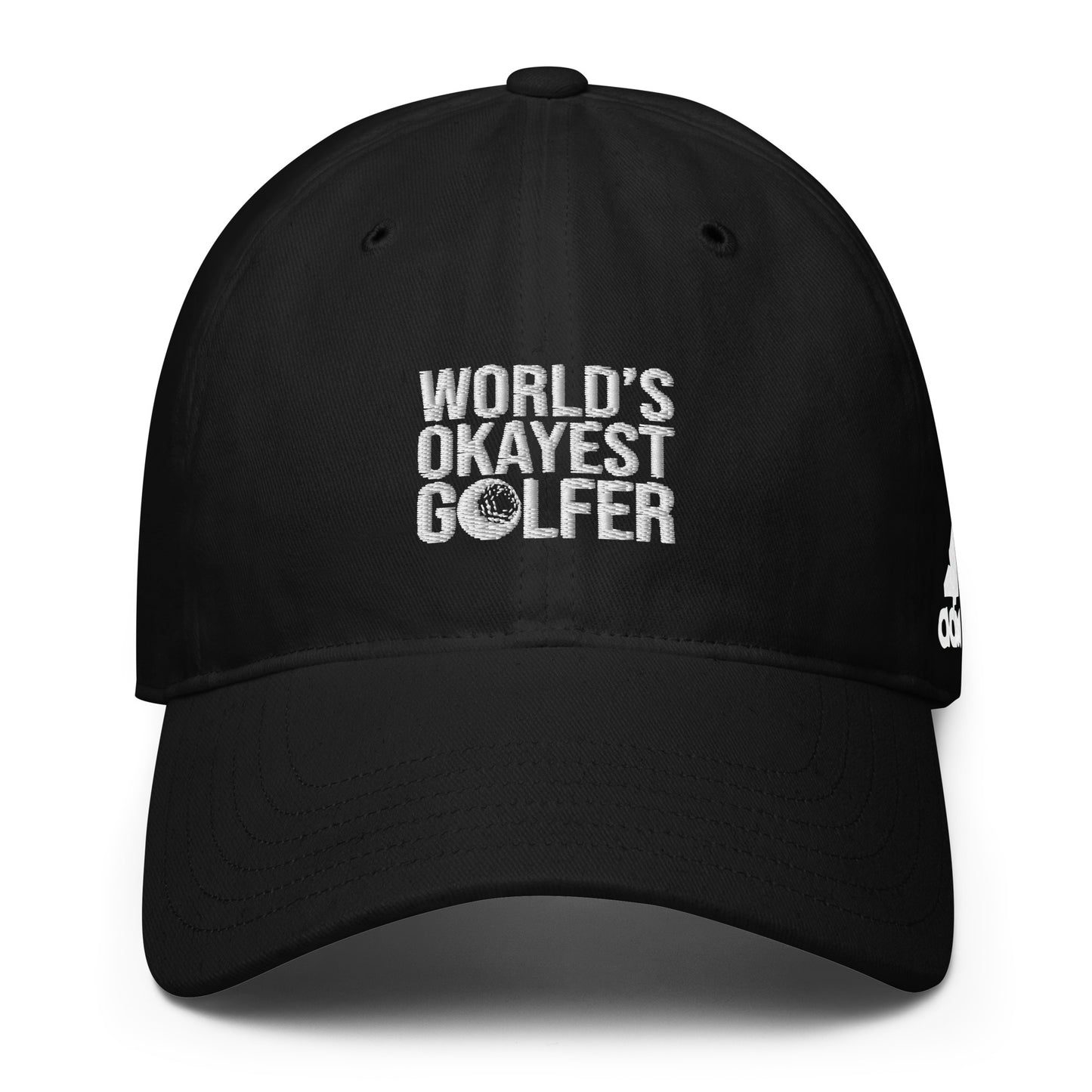 Adidas 'World's Okayest Golfer' Performance Golf Cap