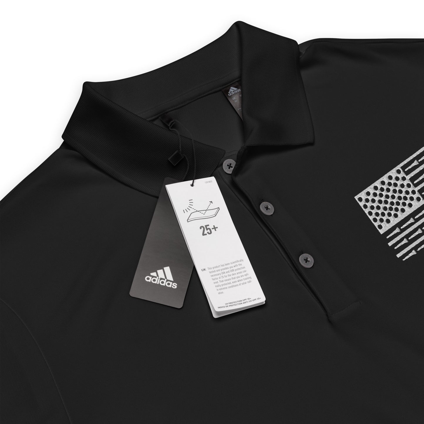 Adidas 'American Flag Golf' Performance Polo Shirt