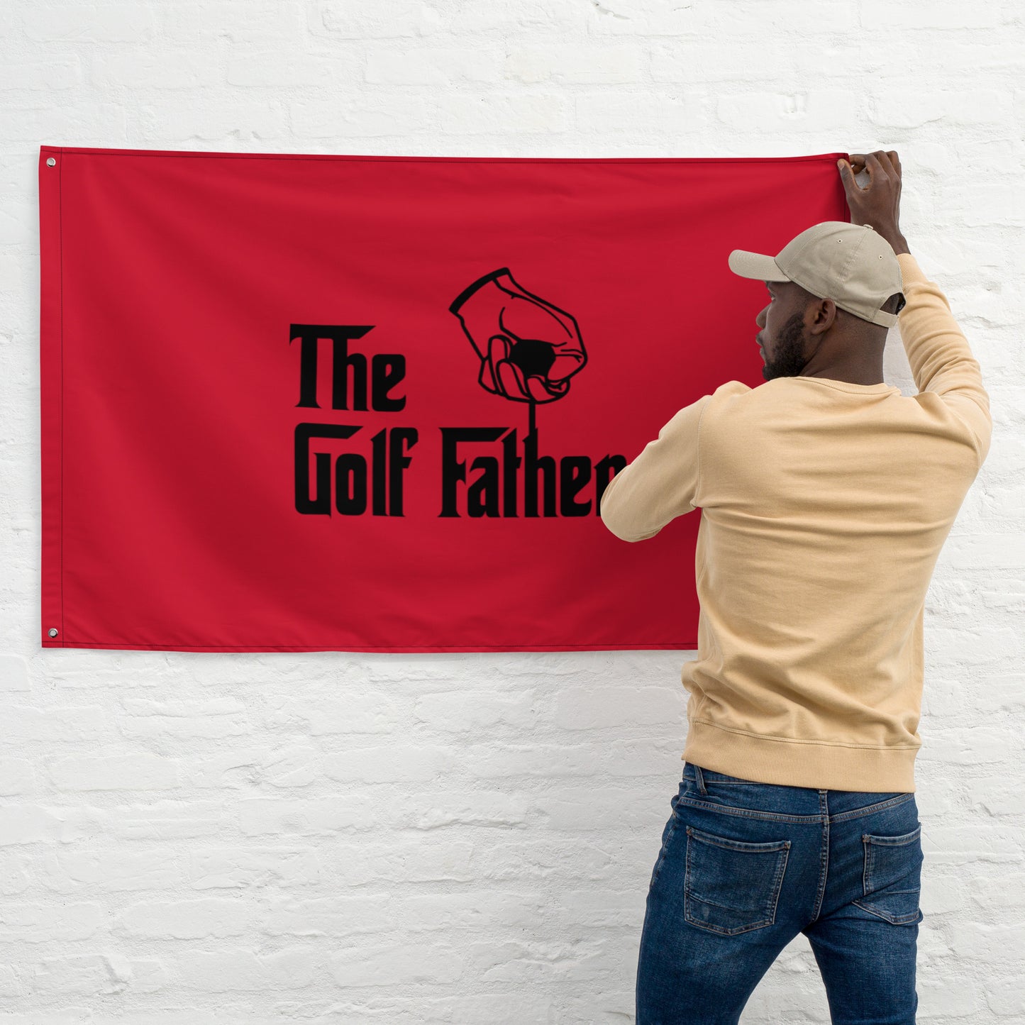 The Golf Father Flag