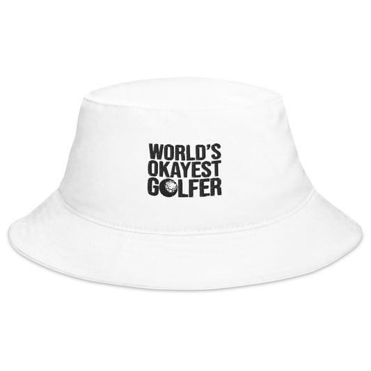 World's Okayest Golfer Bucket Hat