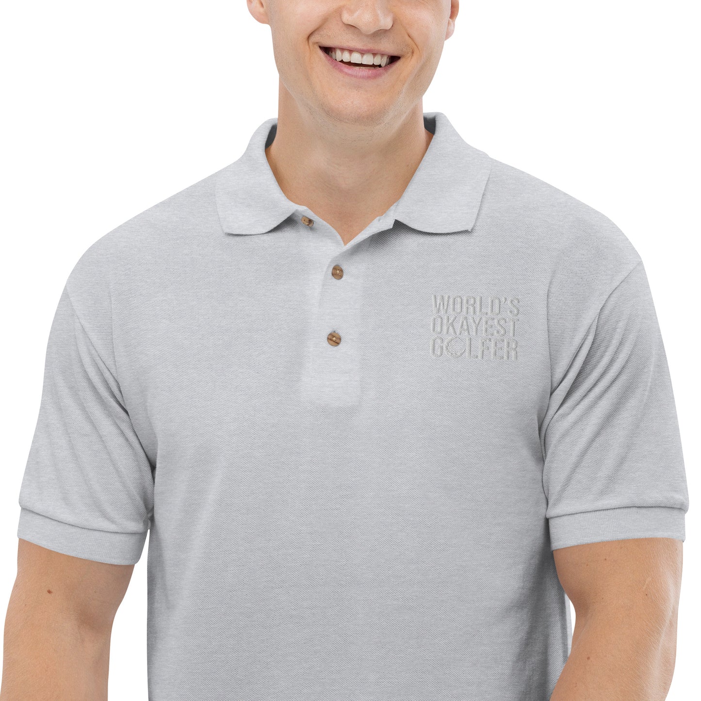 World's Okayest Golfer Polo Shirt
