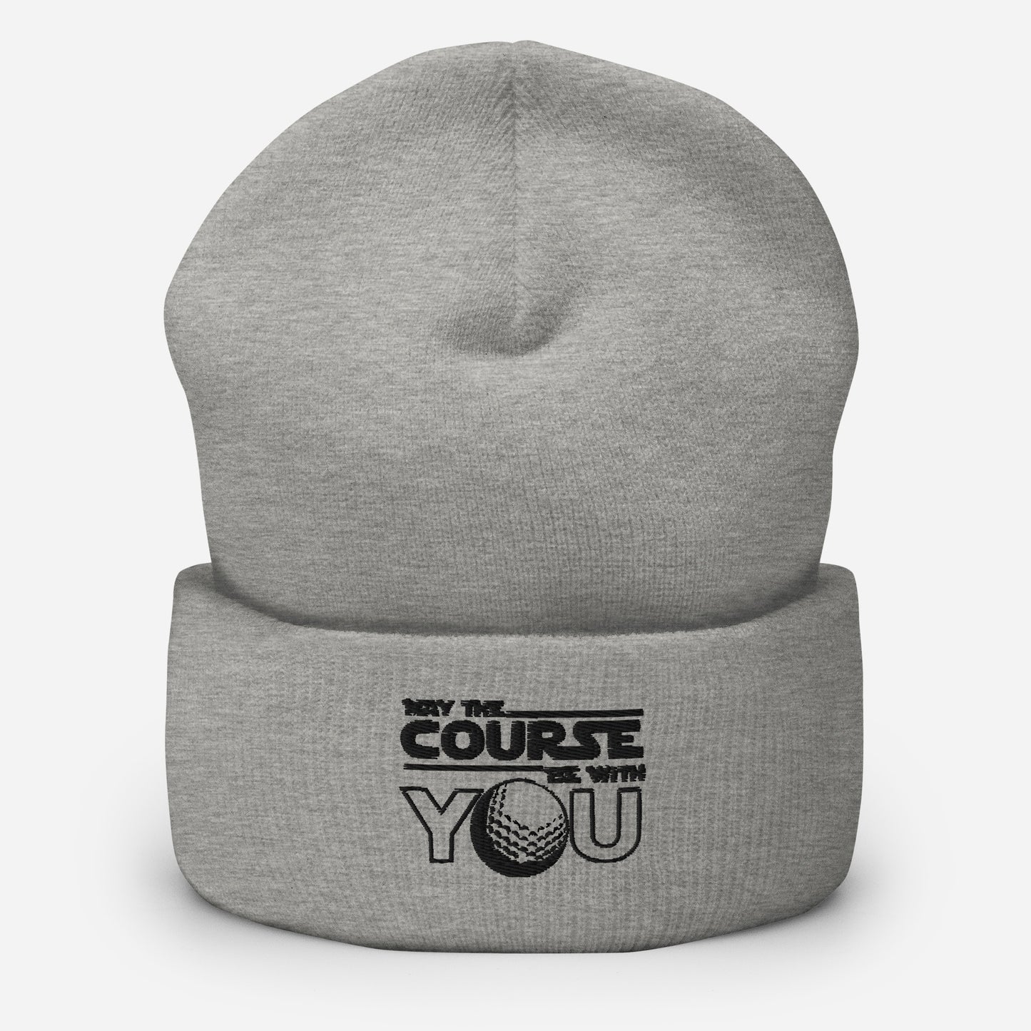 May The Course Be With You Beanie (Yellow, Red, White, Grey)