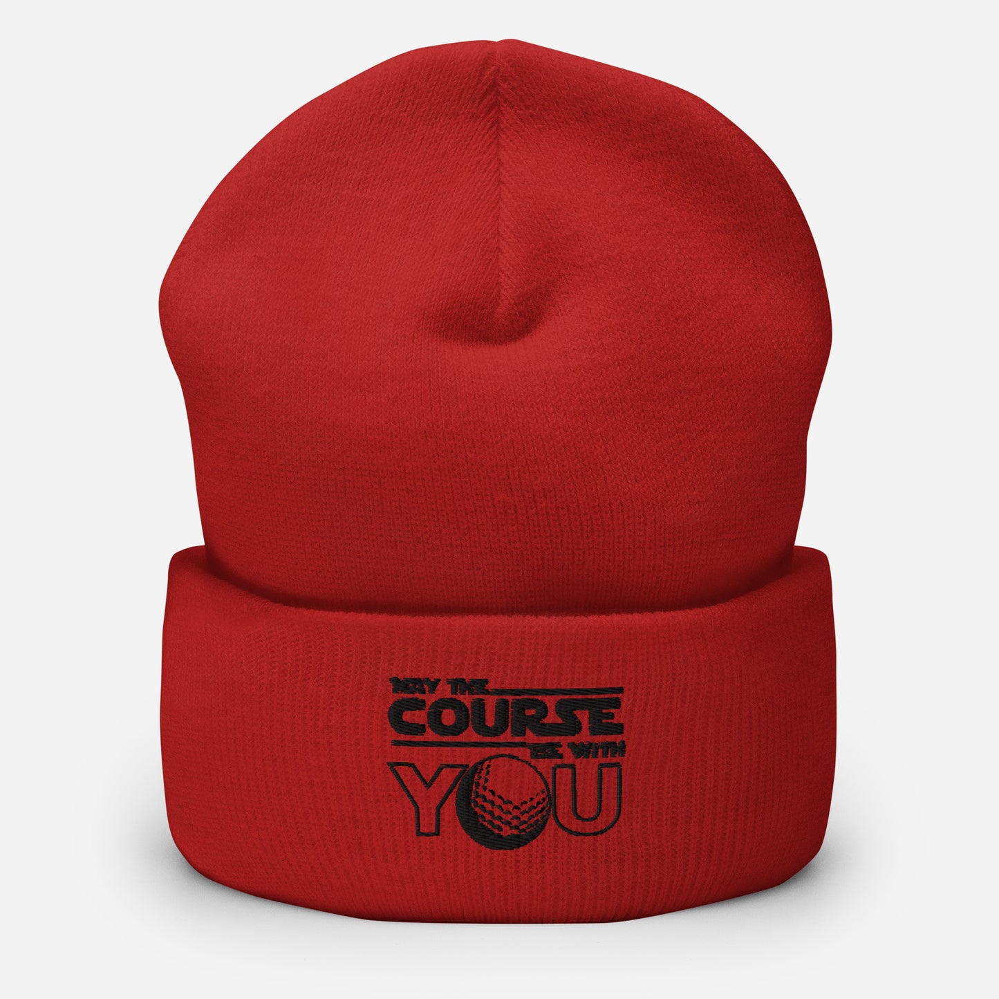 May The Course Be With You Beanie (Yellow, Red, White, Grey)