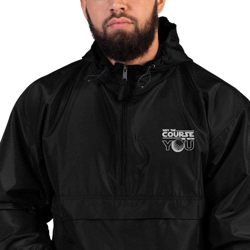 May The Course Be With You Champion Packable Rain Jacket