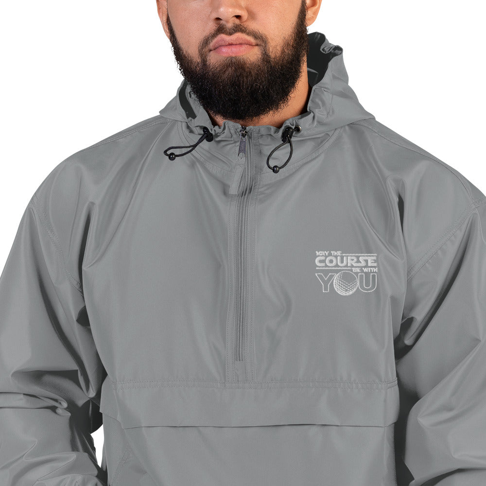 May The Course Be With You Champion Packable Rain Jacket