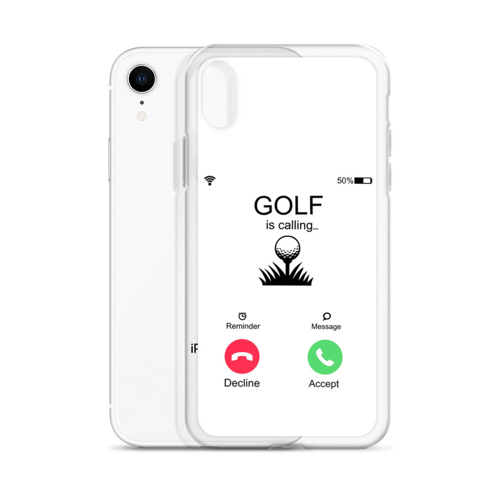 Golf Incoming Call iPhone Case
