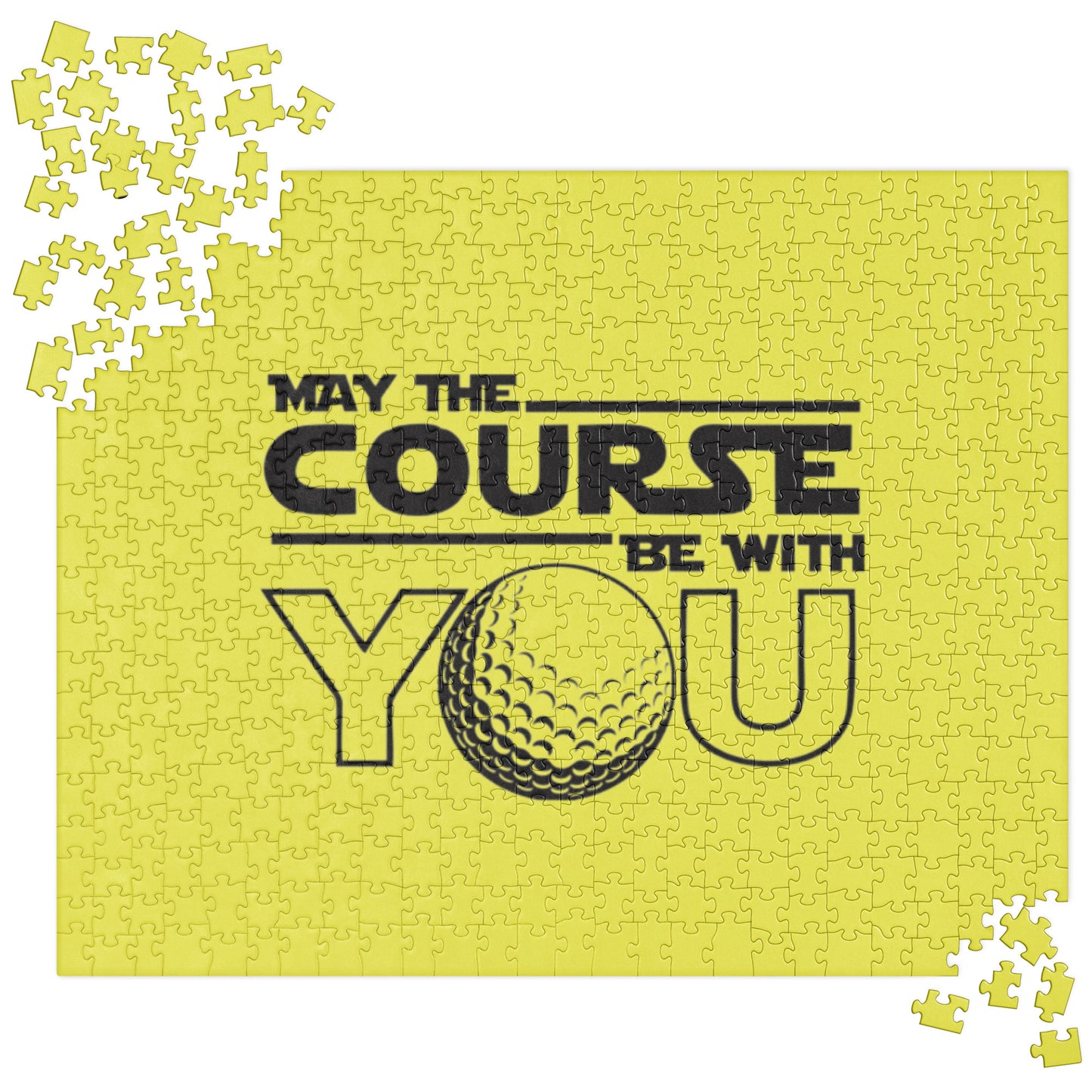 May The Course Be With You Jigsaw Puzzle