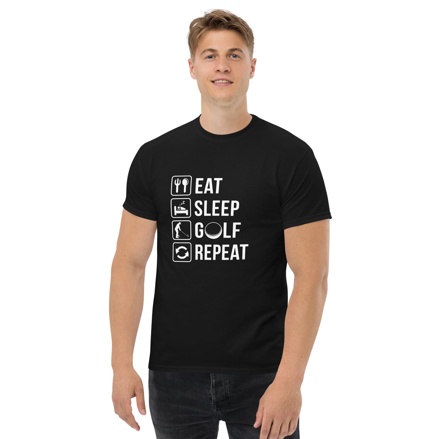 Eat, Sleep, Golf, Repeat T-Shirt
