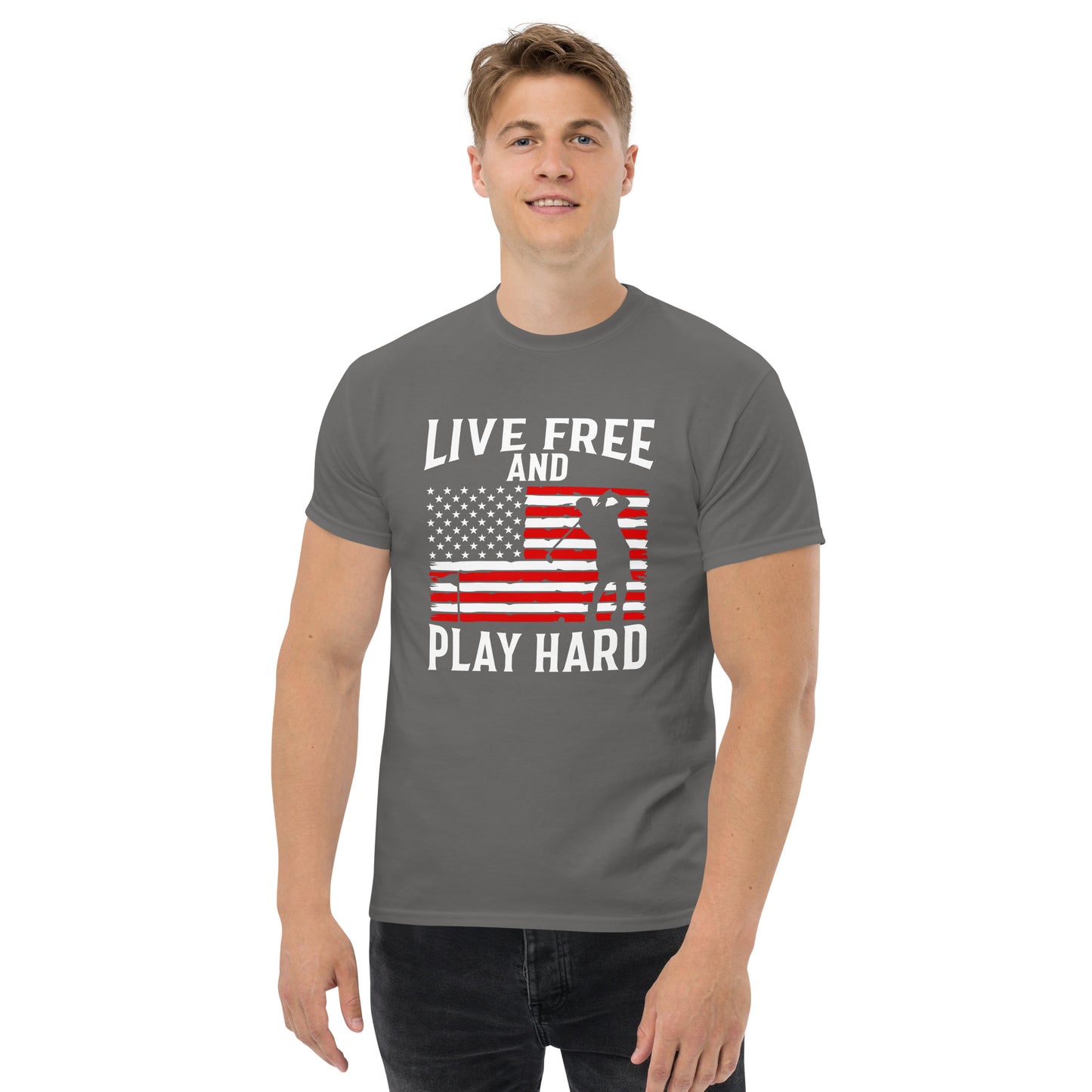 Live Free and Play Hard T-Shirt