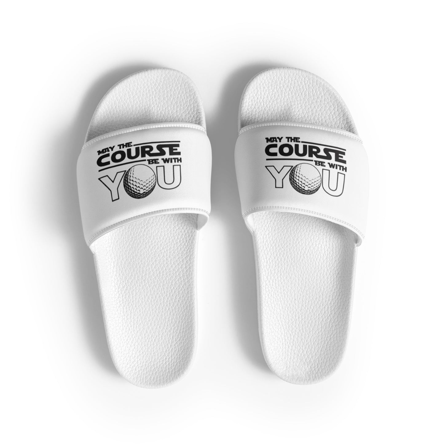 May The Course Be With You Men's Slides