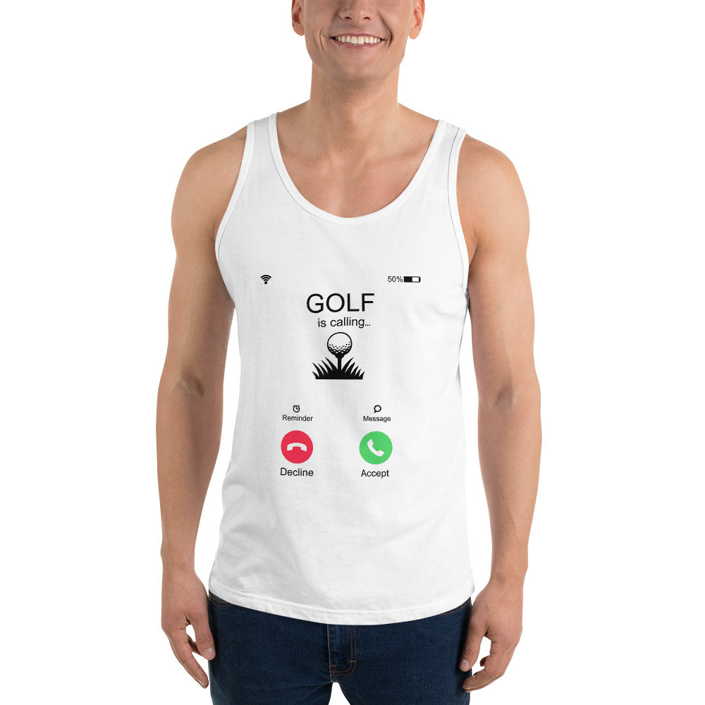 Golf Incoming Call Tank Top