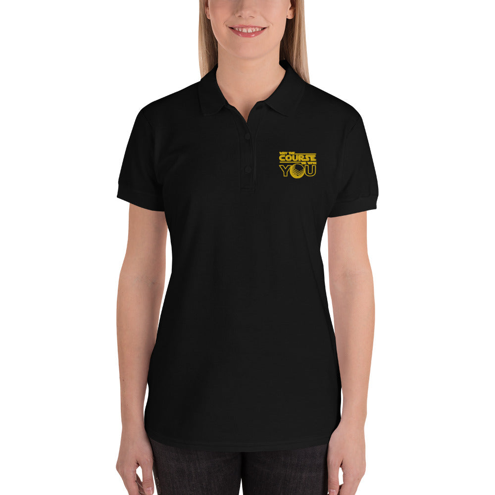 May The Course Be With You Women's Polo Shirt