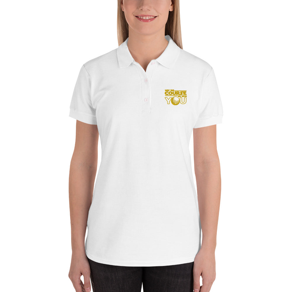 May The Course Be With You Women's Polo Shirt
